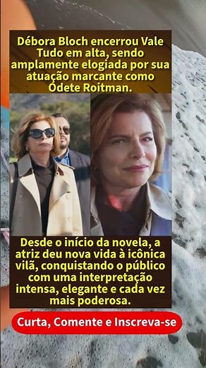 Débora Bloch dá show de atuação e redefine Odete Roitman no remake de Vale Tudo 💥 #attvc