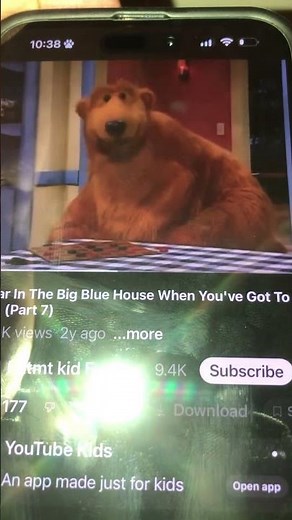 Bear in the big blue house potty 🚽 time with bear Disney and Video DVD 📀