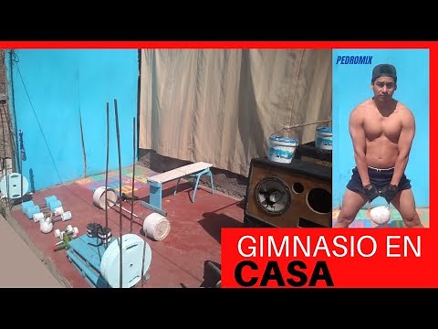COMO HACER UN GIMNASIO EN CASA | HOME GYM