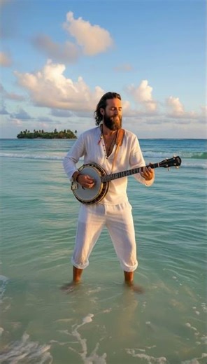 Banjo by the Sea #banjo #tropicalmusic #seavibes