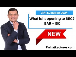 CPA Evolution 2024 BAR Section. CPA Exam Changes