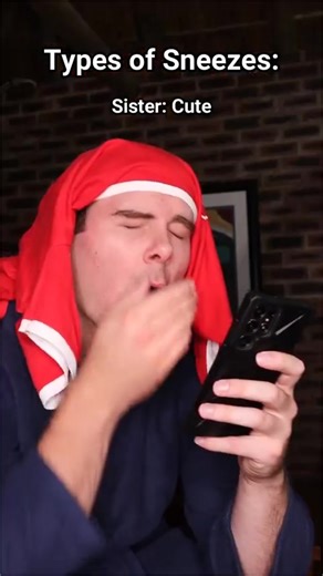 9.8K views · 372 reactions | Types of Sneezes in the family. Which one are you? #sneeze #vs #relatable #dadsneeze | Ryan | Facebook