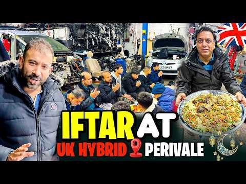 Iftar Party at UK Hybrid Perivale | Ramadan Vlog London