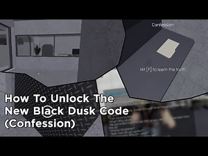 [READ DESCRIPTION] How to get the new Black Dusk code [Spoilers]
