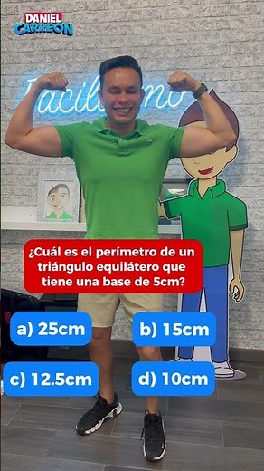 ¿Sabes calcular el perímetro de un triángulo? 🔺