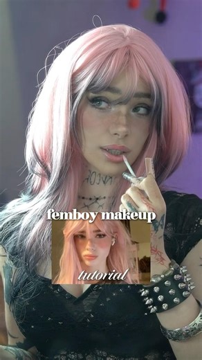 Femboy Makeup Tutorial #makeup #makeupartist #alternative #femboy #makeuptutorial