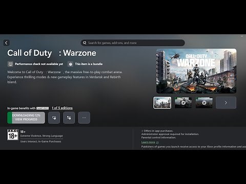 Fix Call of Duty Warzone Not Installing On Xbox App/Microsoft Store On PC