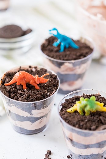 Dinosaur Dirt Cups