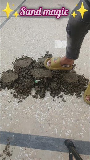 "Unbelievable Magic! 🪄 Toy Cow Hidden in Sand 😱 | Sand Surprise Reveal #Shorts"