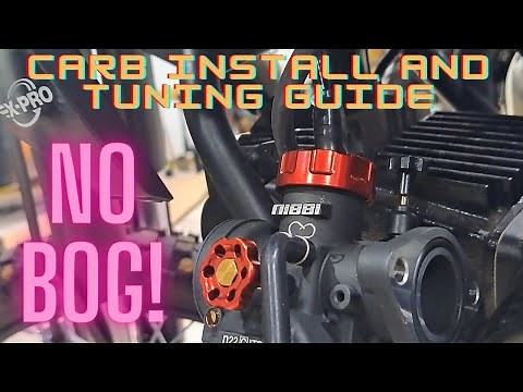 Nibbi Racing 22mm Carburetor Install and Tuning Guide for 125cc Pit Bike