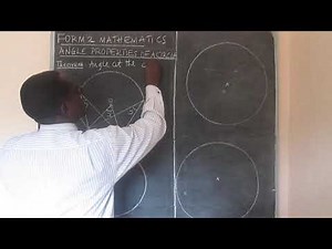 FORM TWO MATHEMATICS: Angle properties of a circle - part 2