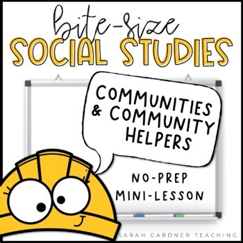 Community Helpers Activities | 1st & 2nd Grade Social Studies Teaching Slides