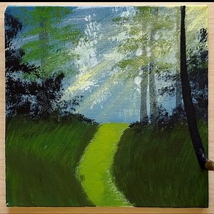 14K views · 503 reactions | Landscape Painting | Art Video | Facebook