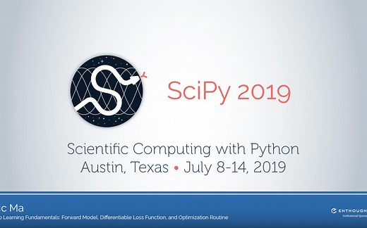 Scipy 2019 | 深度学习入门（Python）