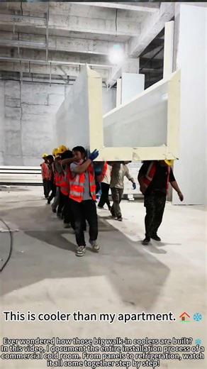 Building a walk-in cooler from scratch! ❄️🔧