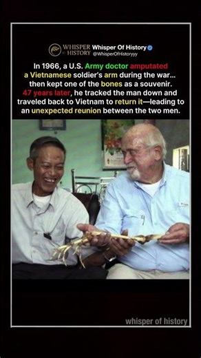 An Unexpected Reunion 47 Years After the Vietnam War #shorts