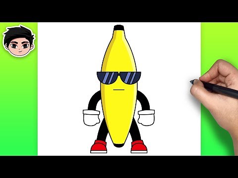 How to Draw Banana Guy from Stumble Guys | Easy Step-by-Step