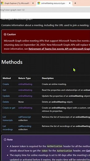 Access Teams Meeting Transcripts Using Microsoft Graph Explorer #graphexplorer
