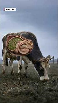 The Journey of Milk | Cow Digestion Explained #MilkJourney#CowDigestion#ScienceFacts#NatureScience