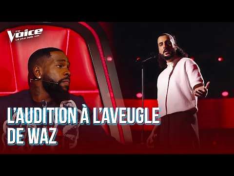 "Les Ballons rouges" de Serge Lama | Waz | The Voice 2026 | Auditions à l'aveugle
