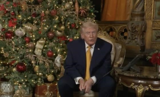 'You mean clean, beautiful coal?': Trump corrects child for saying 'coal' in bizarre outburst during NORAD Santa calls