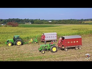 CORN SILAGE HARVEST 2020 near Louisville Ohio