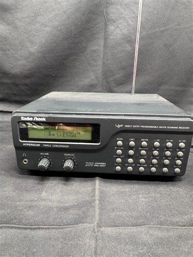 Vintage Radio Shack PRO-2037 200-channel Programmable Scanner Works! - Etsy UK