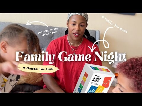 Family Game Night: That Sound Game *we laughed so much*
