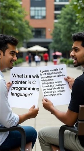 what is a wild pointer in C . WANT TO LEARN CODING JOIN WITH ME.#programming #correctcoding #code