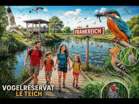 Spectacular hike in the Le Teich bird sanctuary (France) | Experience pure nature!