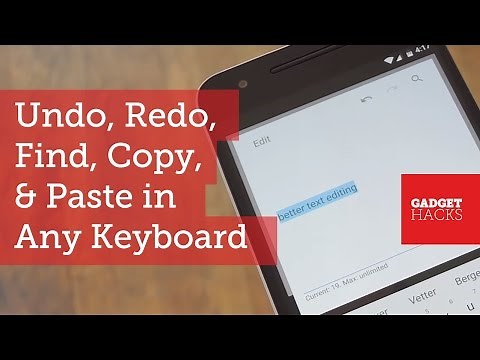 Add Undo & Redo Shortcuts to Any Android Keyboard [How-To]