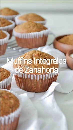Muffins Integrales de Zanahoria: Saludables y Deliciosos en Minutos