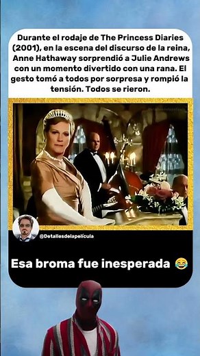 La broma con la rana rompió toda la tensión | The Princess Diaries (2001) 🐸