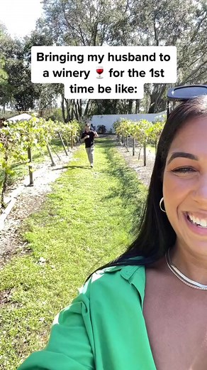 Where should I bring Christian next?🍇🍷 #learning #experience #winery #winelover #wine #funday #happiness #relationshipgoals #couplegoals #funny #firsttimeforeverything | Love So Real