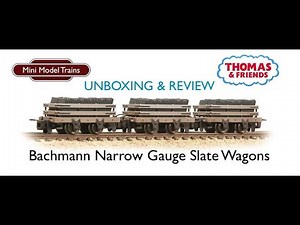 Micro OO9 Layout Build Episode 3 - Bachmann Slate Wagon Unboxing & Review