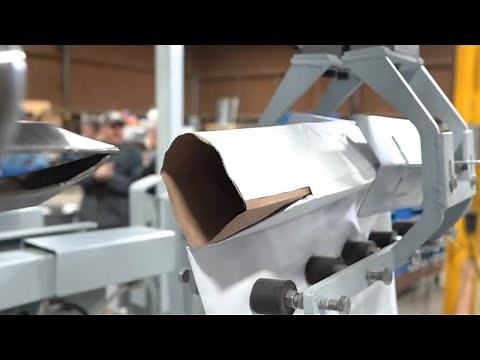 Flour Packaging Machine with Automatic Bag Placer