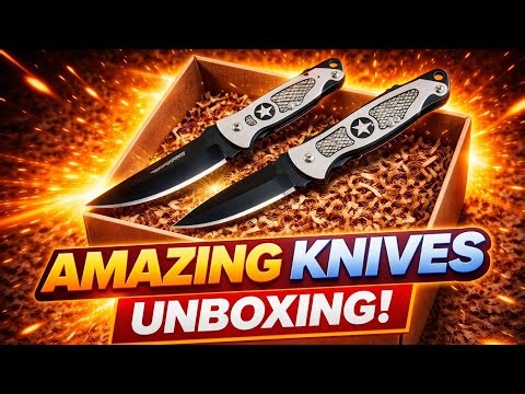 Ultimate Knife Unboxing Razor Sharp Cutting Test ⚔️ #unboxing #knife #viral