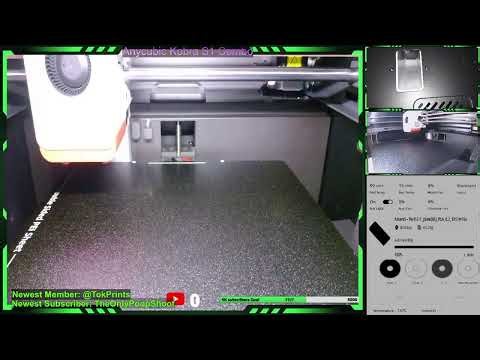 🔴Live - #550 - Printing Anycubic Kobra S1 Ace Pro Riser- #live #3dprinting #kobras1
