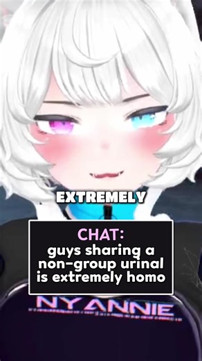 A GROUP URINAL??? #vtuber #gaming #anime | group urinal