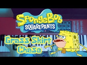 Grass Skirt Chase - Spongebob Squarepants Soundtrack | Piano Cover