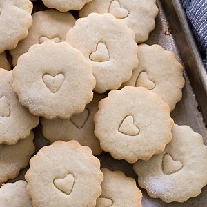 Vanilla Shortbread Cookies