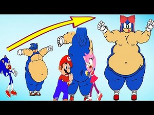 Sonic The Hedgehog Movie - Sonic As Fat - Funny Animated short film
