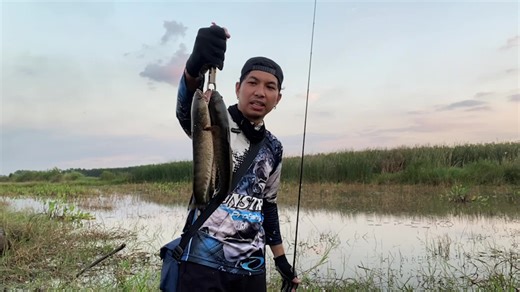 นาเดียวรวย!! คลิปเต็มบ้านแดง #moofishingthailand #ตีเหยื่อปลอม