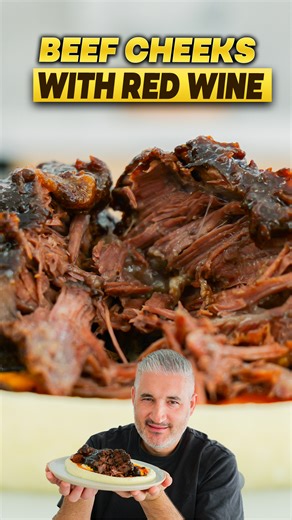 This is comfort food the Italian way! BEEF CHEEKS might not be the first cut you think of, but cooked low and slow, they turn into something truly special! Inspired by Northern Italy, this recipe is all about patience, flavour, and doing things properly. I even called my mum to double-check with a family friend... because some dishes deserve to be made the right way before they’re shared. Slow-cooked in red wine, butter, herbs, and vegetables, these beef cheeks become so tender they melt in your