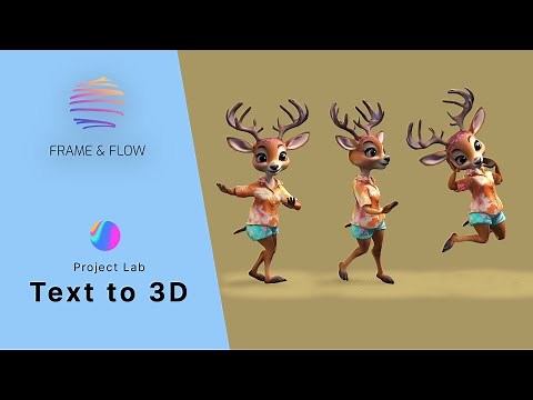 From Text to 3D : Bring Your 3D Characters to Life using AI & Spline