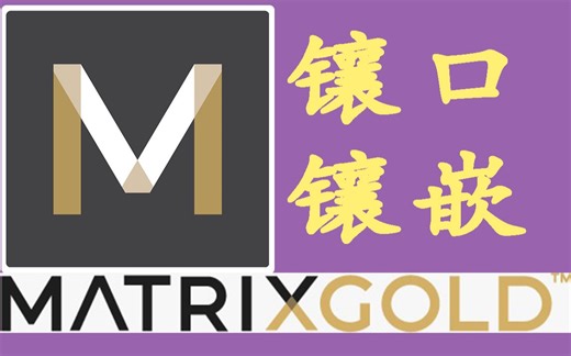 【MatrixGold全功能试用】▶镶口setting设置篇，全部功能试给你看！！珠宝建模软件~犀牛matrix rhinogold