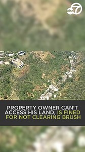 173K views · 674 reactions | A property owner with a completely landlocked parcel of land in the hills off Beverly Glen is being fined for not clearing brush as his neighbors refuse to give him access to his land. "It's very frustrating because I've never broken the law and I'm not willing to break it now," said Giovanni Bianchini. He was in tears and says he is so stressed that it's causing him health problems. https://abc7.la/3VuPuC9 | ABC7 | Facebook