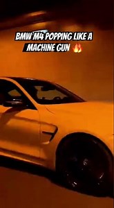 BMW M4 Popping Like a Machine Gun 🔥 Brutal Exhaust Sounds