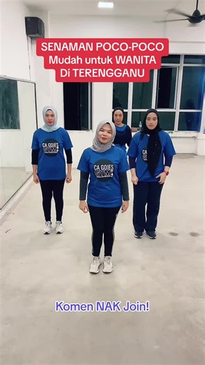 Senam Poco Poco: Komen NAK Join untuk Di Terengganu