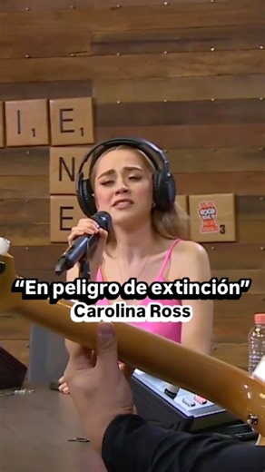 🎶Te perdiste de un enorme corazón…🎶 Carolina Ross nos canta “En Peligro de extinción”. #JessieEnExa | Jessie Cervantes | Facebook